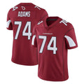 A.Cardinals #74 Isaiah Adams Player Cardinal Vapor Limited Home Game  Ndoa Stitched Jerseys