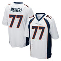 D.Broncos #77 Quinn Meinerz Player White Game Ndoa Stitched Jerseys
