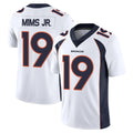 D.Broncos #19 Marvin Mims Jr. Player White Vapor Untouchable Limited Home Game Ndoa Stitched Jerseys