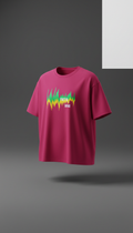 Cotton crewneck tee with classic fit