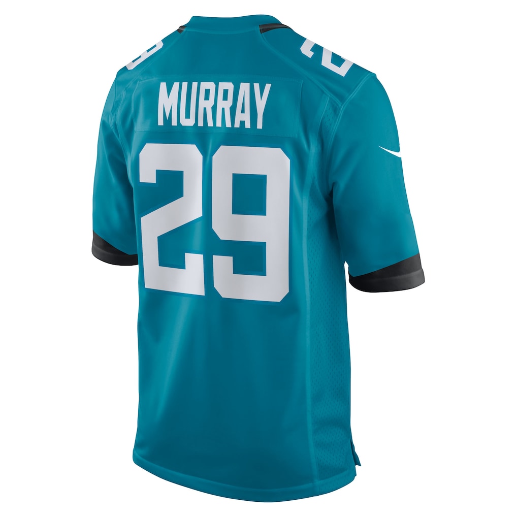 Ndoa J.Jaguars #29 Eric Murray Teal Team Game Jersey