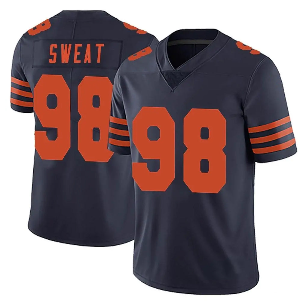 C.Bears #98 Montez Sweat Player Navy Blue Alternate Vapor Untouchable Limited Ndoa Stitched Jerseys