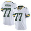 GB.Packers #77 Jordan Morgan Player White Vapor Untouchable Limited Home Game Ndoa Stitched Jerseys