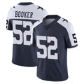 D.Cowboys #52 Tyler Booker Player Navy-White Limited Alternate Vapor Untouchable Home Game Ndoa Stitched Jerseys