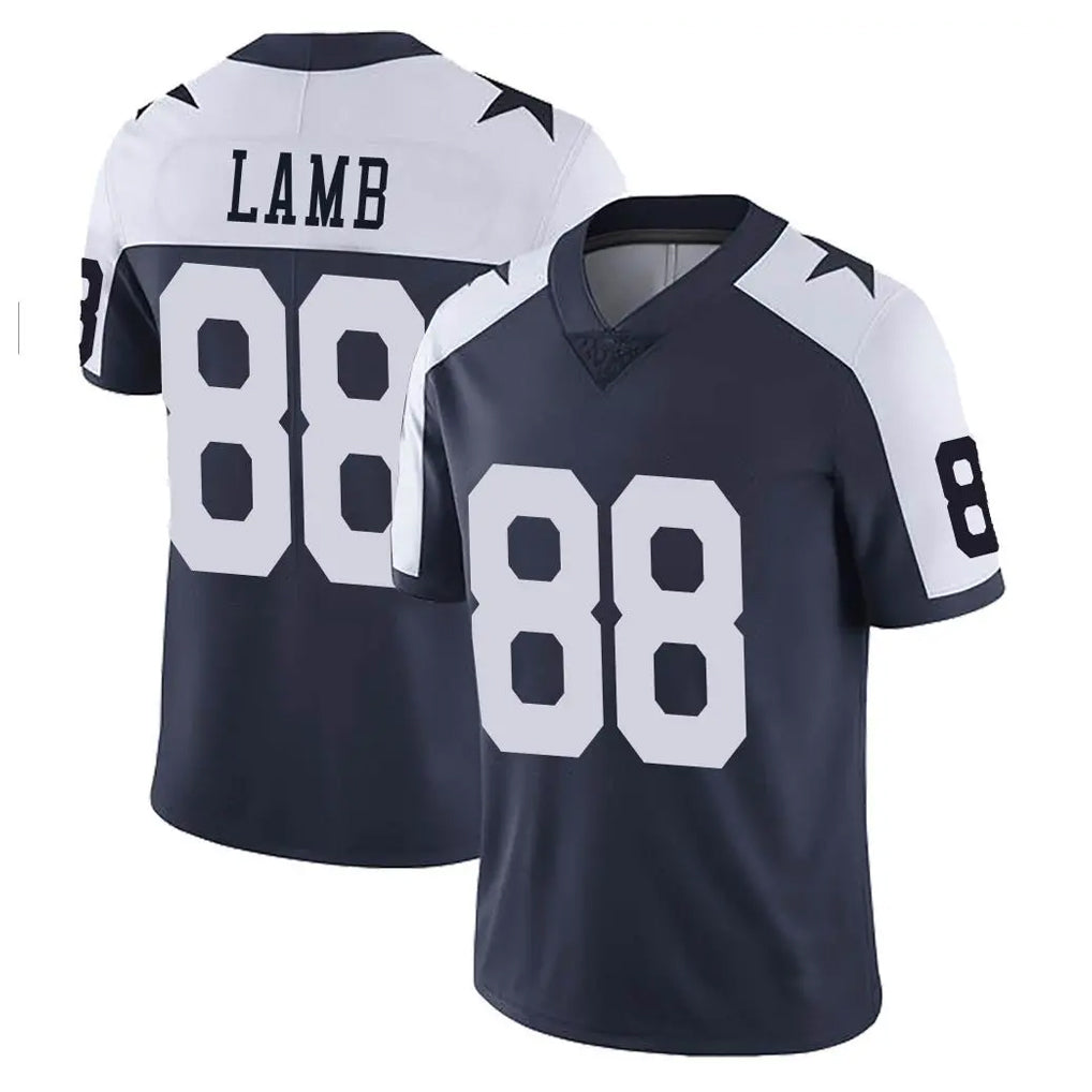 D.Cowboys #88 CeeDee Lamb Player Navy-White Limited Alternate Vapor Untouchable Home Game Ndoa Stitched Jerseys