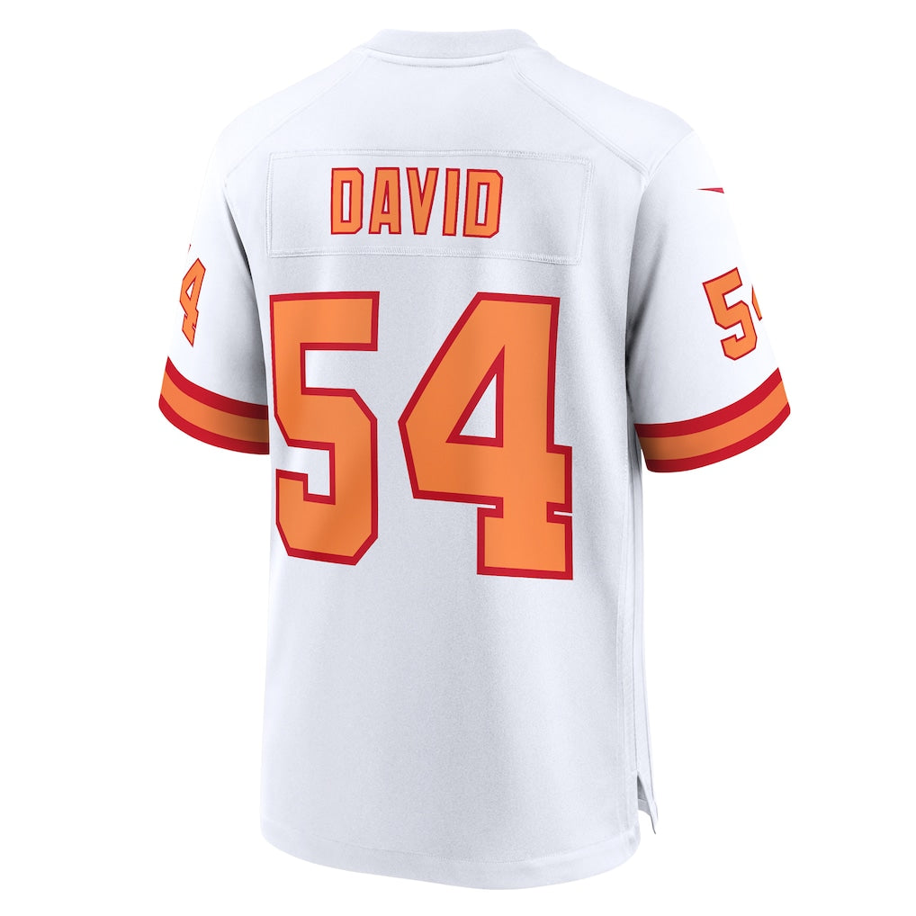 Ndoa TB.Buccaneers #54 Lavonte David White 50th Season Game Jersey