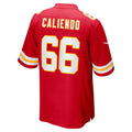 Ndoa KC.Chiefs #66 Mike Caliendo Red Game Player Jersey