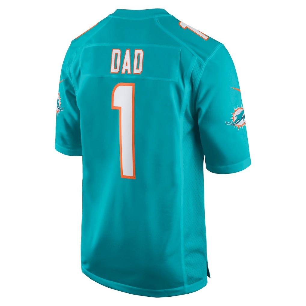 Ndoa M.Dolphins #1 Dad Aqua Game Jersey