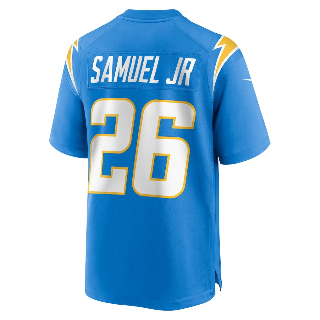 Ndoa LA.Chargers #26 Asante Samuel Jr. Powder Blue Player Game Jersey