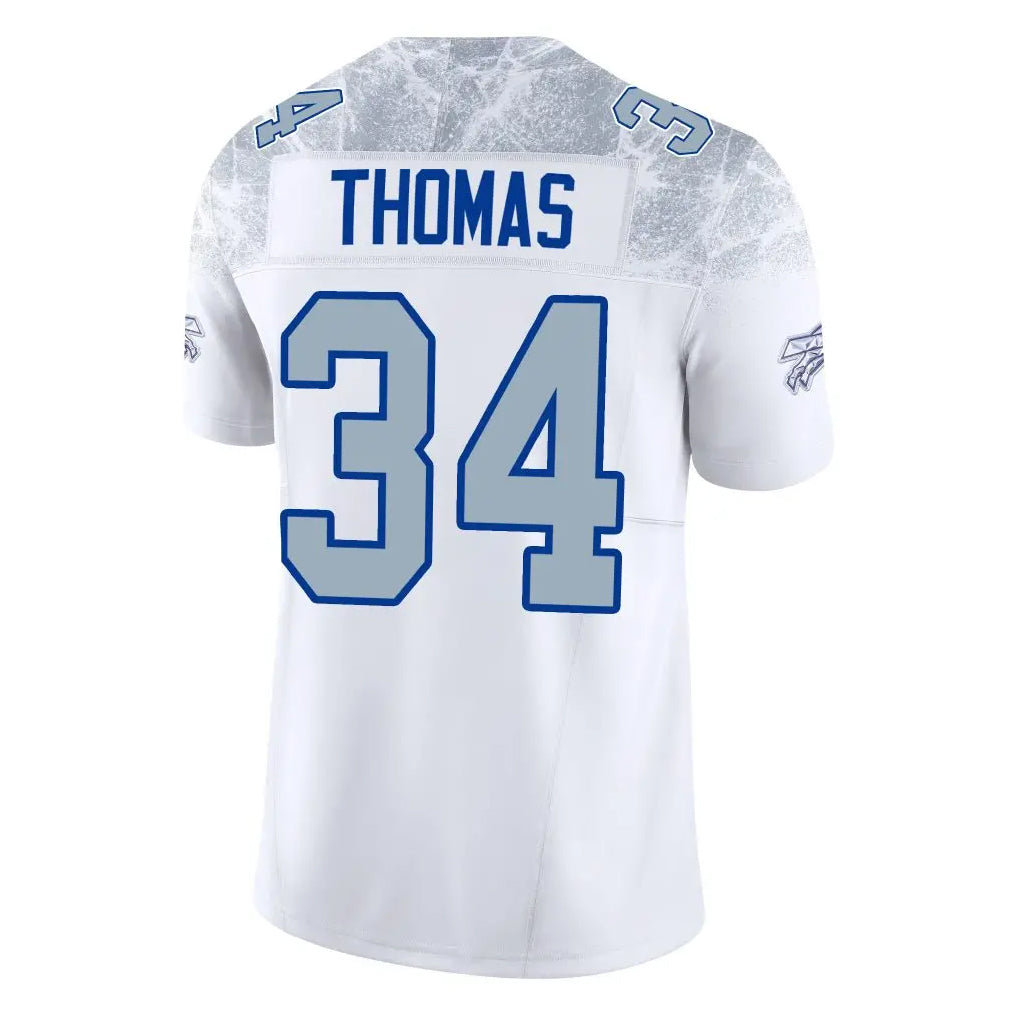 B.Bills #34 Thurman Thomas Player White Rivalries Collection Vapor Limited Ndoa Stitched Jerseys