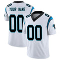 Custom C.Panthers White Vapor Untouchable Limited Game Any Name & Numbers Ndoa Stitched Jerseys
