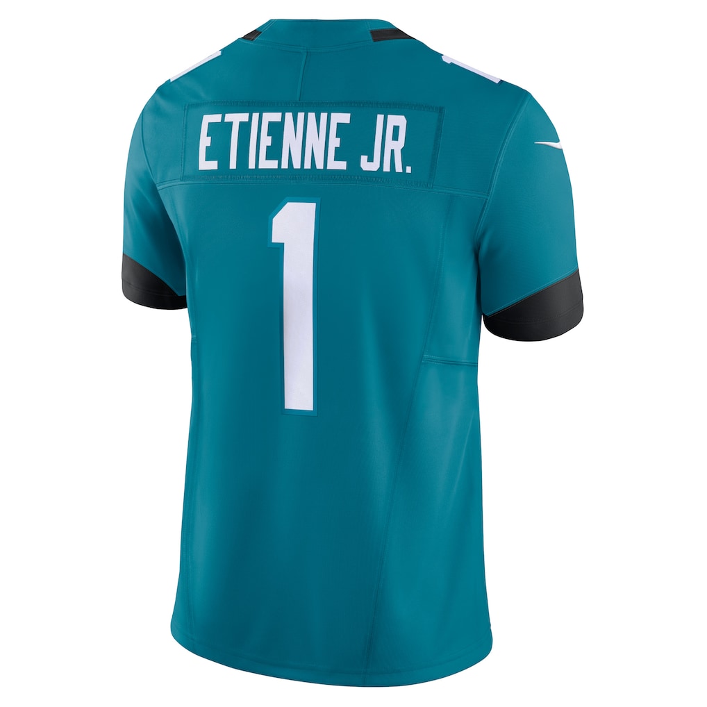 Ndoa J.Jaguars #1 Travis Etienne Jr Teal Vapor F.U.S.E. Limited Jersey