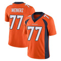 D.Broncos #77 Quinn Meinerz Player Orange Color Vapor Untouchable Limited Game Ndoa Stitched Jerseys