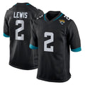 J.Jaguars #2 Jourdan Lewis Player Black Home Game Ndoa Stitched Jerseys