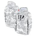 C.Bengals ## Bengals Blank Player Arctic Camo Salute to Service Pullover Hoodie Limited Ndoa Stitched Jerseys