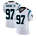 C.Panthers #97 Bobby Brown III Player White Vapor Untouchable Limited Game Ndoa Stitched Jerseys