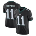P.Eagles #11 Jihaad Campbell Player Black Limited Vapor Untouchable Home Game Ndoa Stitched Jerseys