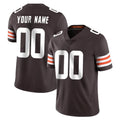 Custom C.Browns Brown Color Vapor Untouchable Limited Home Game Any Name & Numbers Ndoa Stitched Jerseys