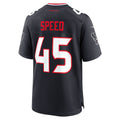 Ndoa H.Texans #45 E.J. Speed Navy Team Game Jersey