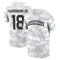 A.Cardinals #18 Marvin Harrison Jr. Player Salute to Service Hoodies & T-Shirts Ndoa Stitched Jerseys