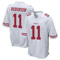 SF.49ers #11 Demarcus Robinson Player White Home Game Ndoa Stitched Jerseys