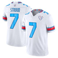 H.Texans #7 CJ Stroud Player Whtie 2026 Rivalries Vapor Limited Home Game Ndoa Stitched jerseys