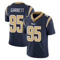LA.Rams #95 Myles Garrett Player Navy Limited Vapor Untouchable Home Game Ndoa Stitched Jerseys