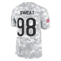 C.Bears #98 Montez Sweat Player Arctic Camo Salute to Service Limited Ndoa Stitched Jerseys