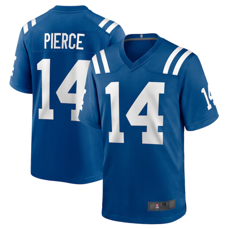 Ndoa #14 Alec Pierce Player IN.Colts Player Game Stitched Jerseys - Royal