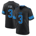 D.Lions #3 Jack Fox Player Black Alternate Home Game Ndoa Stitched Jerseys