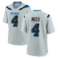 D.Lions #4 D.J. Reed Player Silver 2026 Rivalries Collection Home Game Ndoa Stitched Jerseys