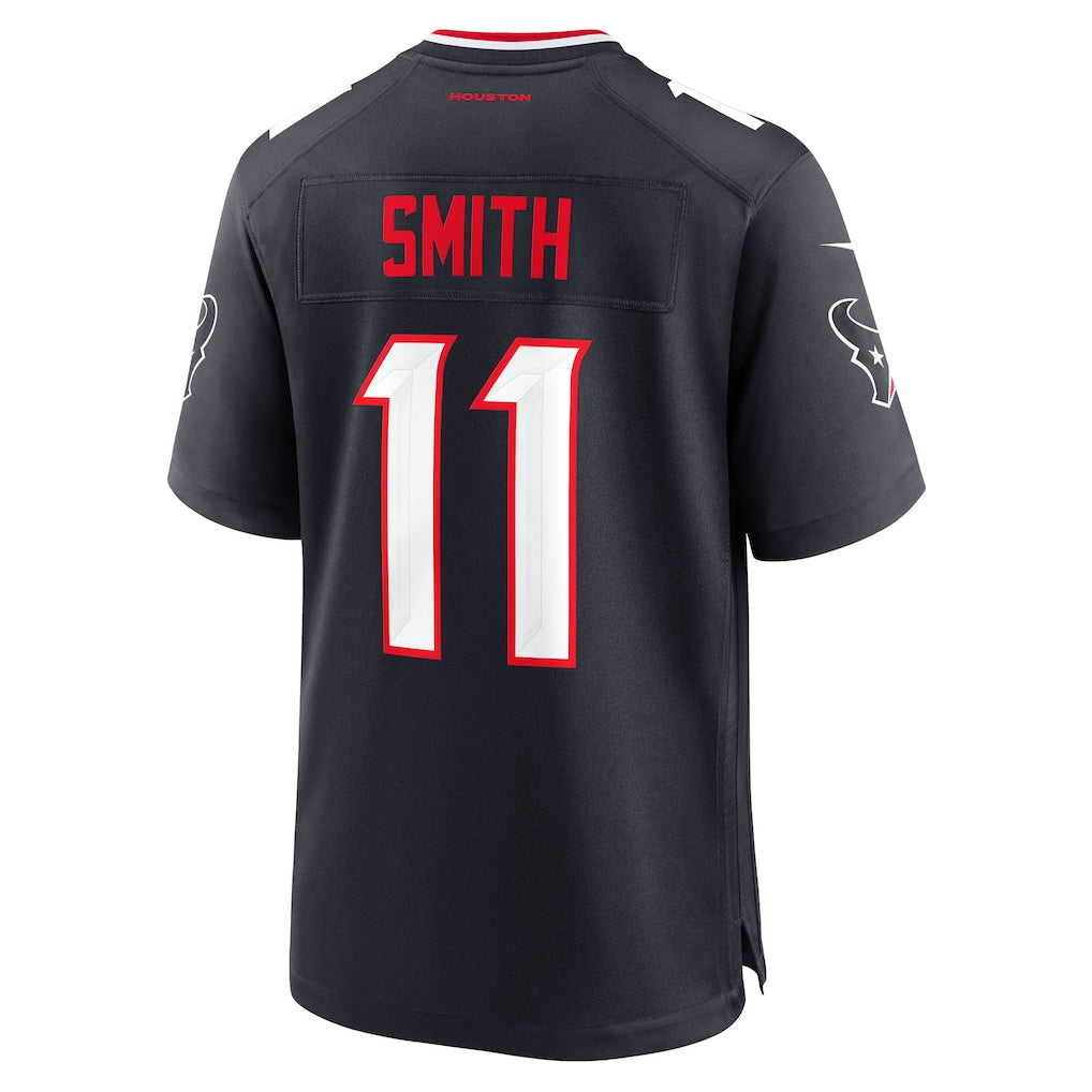 Ndoa H.Texans #11 Tremon Smith Navy Team Game Jersey