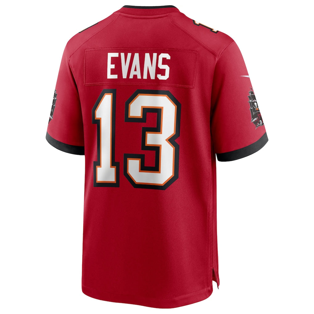 Ndoa TB.Buccaneers #13 Mike Evans Red Game Jersey