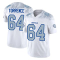 B.Bills #64 O'Cyrus Torrence Player White Rivalries Collection Limited Game Ndoa Stitched Jerseys