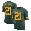 GB.Packers #21 Benjamin St-Juste Player Green Alternate Vapor Home Game Ndoa Stitched Jerseys