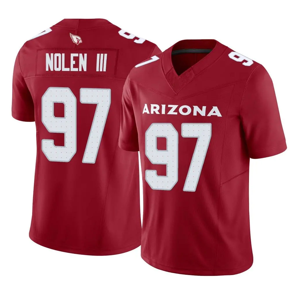 A.Cardinals #97 Walter Nolen III Player Cardinal Vapor F.U.S.E. Limited Home Game Ndoa Stitched Jerseys