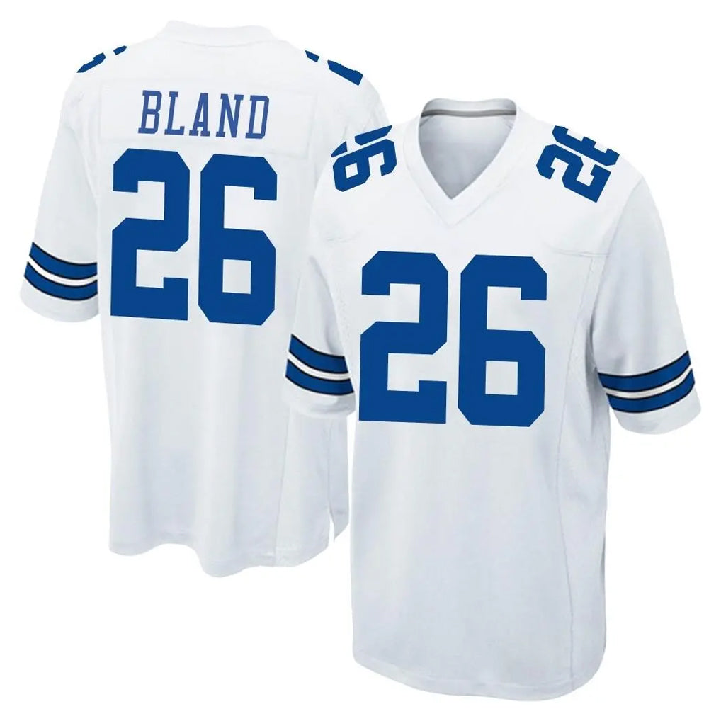 D.Cowboys #26 DaRon Bland Player White Home Game Ndoa Stitched Jerseys