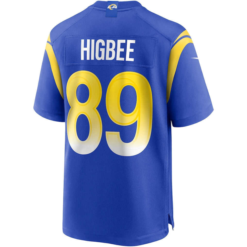 Ndoa LA.Rams #89 Tyler Higbee Royal Game Player Jersey