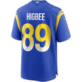 Ndoa LA.Rams #89 Tyler Higbee Royal Game Player Jersey