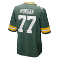 Ndoa GB.Packers #77 Jordan Morgan Green Game Jersey