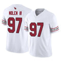 A.Cardinals #97 Walter Nolen III Player White Vapor F.U.S.E. Limited Home Game Ndoa Stitched Jerseys