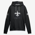 NO.Saints 2026 Black Logo Pullover Hoodies Limited Game Ndoa Stitched Jerseys