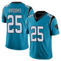C.Panthers #25 Jonathon Brooks Player Blue Vapor Untouchable Limited Game Ndoa Stitched Jerseys