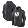 Custom P.Steelers Gray Pullover Hoodies Limited Any Name & Numbers  Ndoa Stitched Jerseys