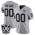 Custom LV.Raiders Gray 2026 Vapor Limited Home Game Any Name & Numbers Ndoa Stitched Jerseys