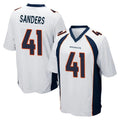 D.Broncos #41 Drew Sanders Player White Game Ndoa Stitched Jerseys