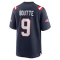 Ndoa NE.Patriots #9 Kayshon Boutte Navy Game Jersey