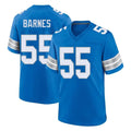 D.Lions #55 Derrick Barnes Player Blue Alternate Home Game Ndoa Stitched Jerseys