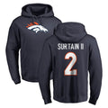 D.Broncos #2 Pat Surtain II Player Navy Pullover Hoodie Limited Ndoa Stitched Jerseys
