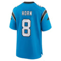 C.Panthers #8 Jaycee Horn Player Blue Home Game Ndoa Stitched Jerseys